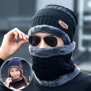 2-in-1 Muffler Cap with Neck Warmer